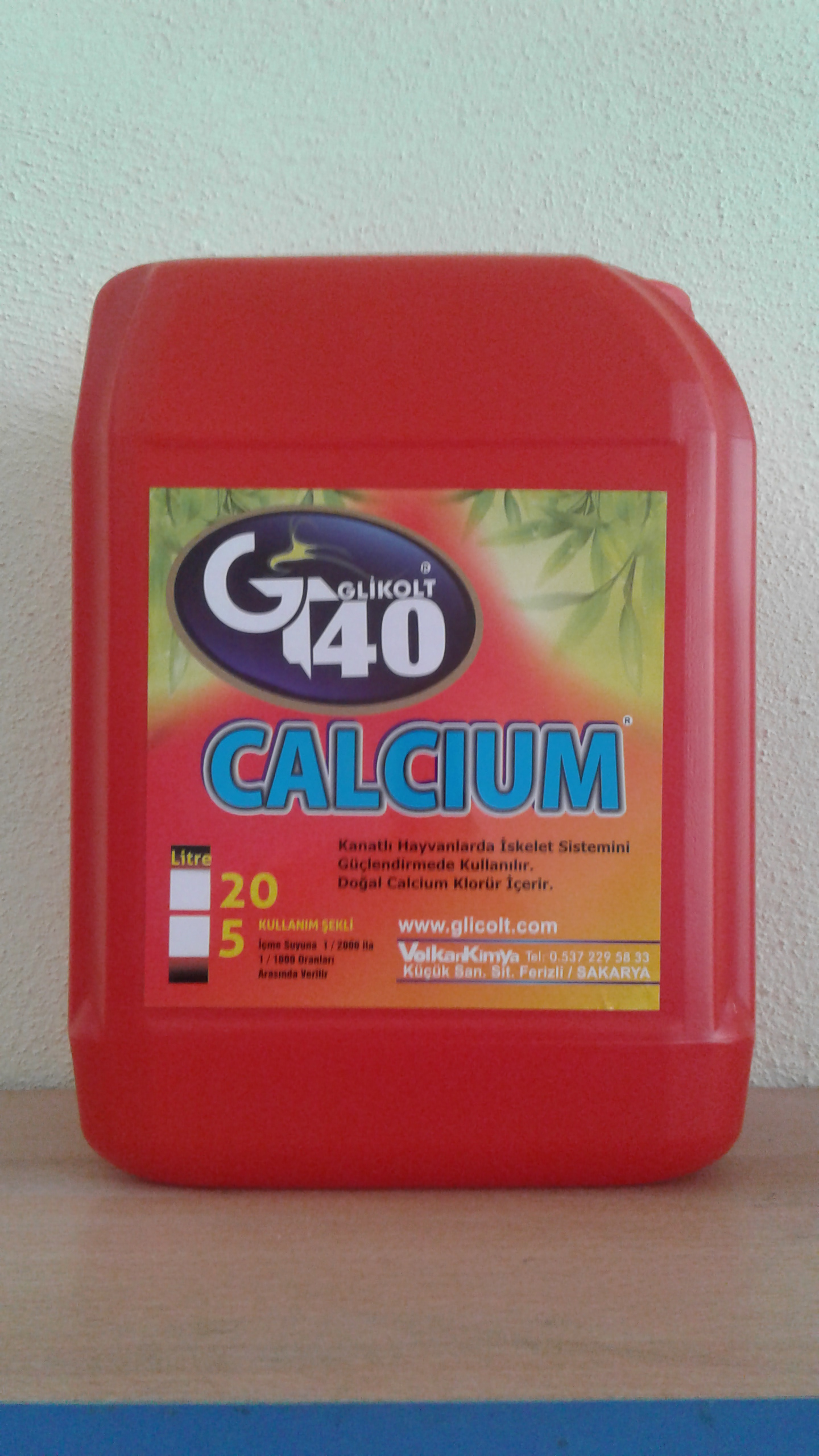 GT 40 Glicolt Calcium